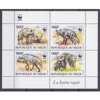 2015 Нигер 3742-3745KL WWF / Фауна 12,00 евро