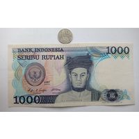 Werty71 Индонезия 1000 рупий 1987 банкнота