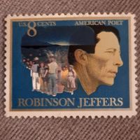 США 1973. Американский поэт Robinson Jeffers