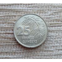 Werty71 Гвинея 25 франков 1987