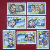 Куба. Космос. ( 7 марок ) 1981 года. 9-5.