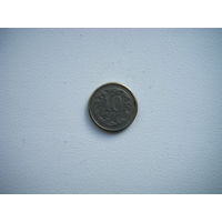 Польша 10 грошей 1999г.