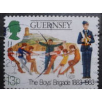 Гернси 1983 Детская военно-спортивная организация Бригада мальчиков