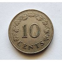 Мальта 10 центов, 1972