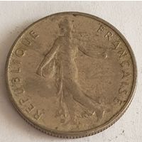 Франция 1/2 франка 1967