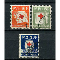 Финляндия - 1930 - Красный крест - [Mi. 158-160] - полная серия - 3 марки. Гашеные.  (Лот 189AJ)