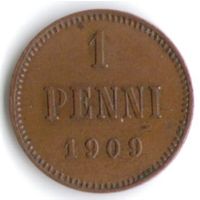 1 пенни 1909 год _состояние UNC