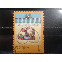 Польша, 2001, Поздравительная марка