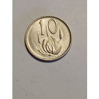 ЮАР 10 центов 1988 года
