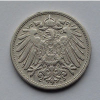 Германия - Германская империя 10 пфеннигов. 1906. D