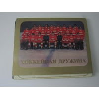 Хоккейная дружина. 1984г. Комплект из 24 открыток.