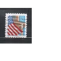 США-1995, (Мих.2552) , гаш. , Стандарт, Флаг (одиночка),