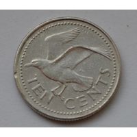 Барбадос, 10 центов 1990 г.