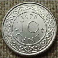 10 центов 1976 Суринам