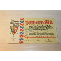 1 миллион, 1.000.000 марок 1923 года, Германия.