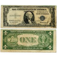 США. 1 доллар (образца 1935 года, 1935F, P416D2f)