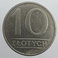 10 злотых 1986 г. "Польша"