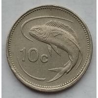 Мальта 10 центов 1998 г
