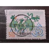 Тайвань, 1998. Иллюстрация к детской песне