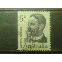Австралия 1969 Премьер-министр Дякин, обрез слева