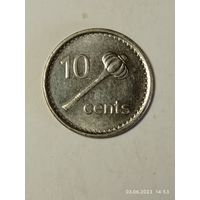 Фиджи 10 центов 2010 года .