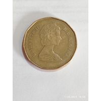 Канада 1 доллар  1988  года .