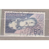 Космос Восток-2 Чехословакия 1962 год  лот 1019