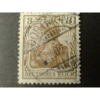 Германия Рейх 1905 Стандарт "Германия" 3-й выпуск ВЗ 1 3 пф