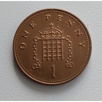 Великобритания 1 пенни 2005