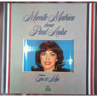 LP-Mireille Mathieu Chante Paul Anka – Toi Et Moi-1979
