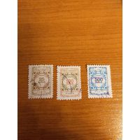 1971 Турция служебные почтовые искусство культура с концовкой (4-12)
