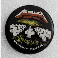 Значок. Metallica. Master of Puppets #0158