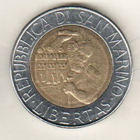 Сан-Марино 500 лира 1994
