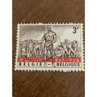 Бельгия 1960. 75 годовщина социал-демократов. Марка из серии