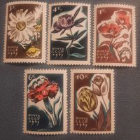 СССР 1965. Цветы полная серия