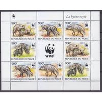 2015 Нигер 3742-3745KL WWF / Фауна 24,00 евро