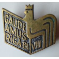 Знак Gaudeamus VIII / Riga 81, фестиваль Гаудеамус (тяжелый металл)