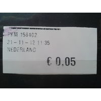 Нидерланды 2012 Автоматная марка 0,05