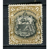Северное Борнео (Британский протекторат) - 1897 - Герб 6С - [Mi.73] - 1 марка. Гашеная.  (Лот 54Eu)-T5P6
