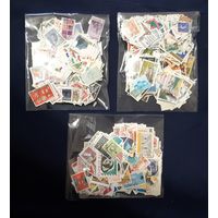 Набор гашеных почтовых марок для скрапбукинга 500+ штук