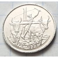 Эфиопия 1 сантим, 1977    ( К-9-1 )