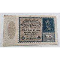 1922 год 10 000 марок   Германия