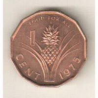 Эсватини (Свазиленд) 1 цент 1975 ФАО