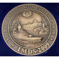 Настольная медаль IMDS 2009 международный военно-морской салон Крейслер()