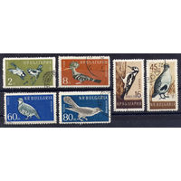 Болгария 1959 Фауна Птицы Серия 6 марок 1116 - 21. (С)