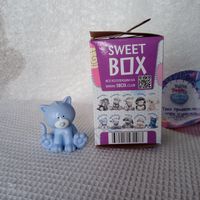 Коллекционная игрушка из Свит Бокса -2. Мишка Тедди и друзья Голубые носы. В
