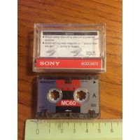 Микро-кассеты Sony MC60 1шт