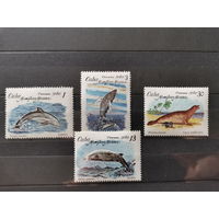 Куба 1980г. Морские млекопитающие **
