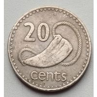 Фиджи 20 центов 1969 г.