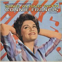 Connie Francis And Jordanaires - Sing Along With Connie Francis And The Jordanaires - LP - 1961